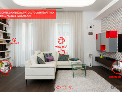 Tour Virtuali interattivi per agenzie immobiliari