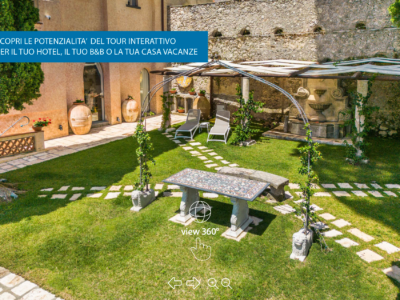 Scopri come un tour virtuale interattivo in HD a 360° può trasformare la visibilità della tua struttura ricettiva, attirando più clienti e aumentando le prenotazioni. Un'esperienza immersiva che mostra ogni dettaglio, ideale per hotel, B&B e ville di lusso