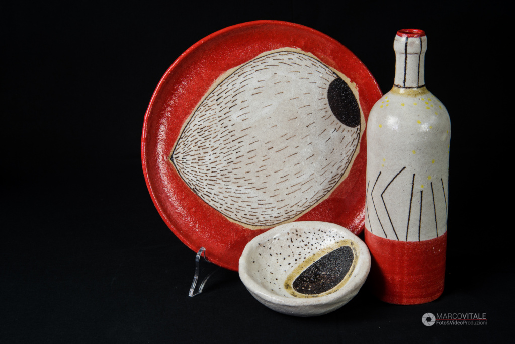 Fotografo per catalogo ceramiche artistiche