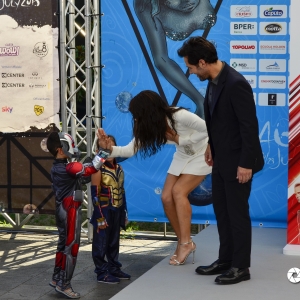 Paul Rudd and Evangeline Lilly - preview ANT_MAN Marvel - Giffoni 2018 - Fotografo Marco Vitale Paul Rudd - Evangeline Lilly-2399