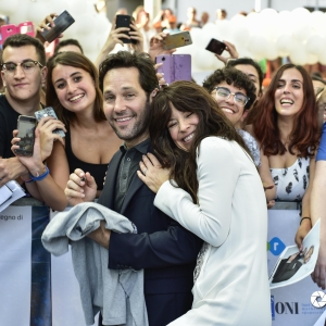 Paul Rudd and Evangeline Lilly - preview ANT_MAN Marvel - Giffoni 2018 - Fotografo Marco Vitale Paul Rudd - Evangeline Lilly-4161