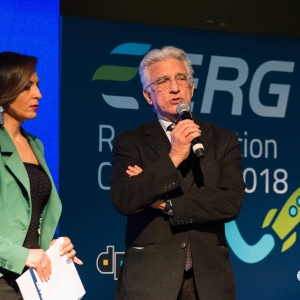Sindaco di Salerno Vincenzo Napoli Fotografo per eventi e meeting - ERG RE-Generator Challenge 2018