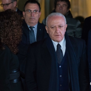 Presidente della Regione Campania Vincenzo De Luca ERG RE-Generator Challenge 2018 - Finale - marcovitalefotografo.com-7971