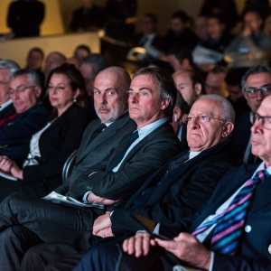 Presidente della Regione Campania Vincenzo De Luca ERG RE-Generator Challenge 2018 - Finale - marcovitalefotografo.com-7984