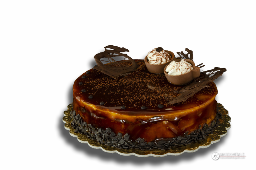 Servizio fotografico per dolci e torte - salerno - torta semifreddo