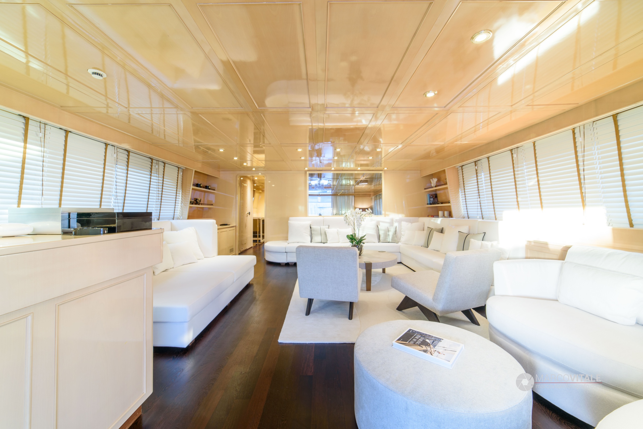 Servizio fotografico di interni per yacht