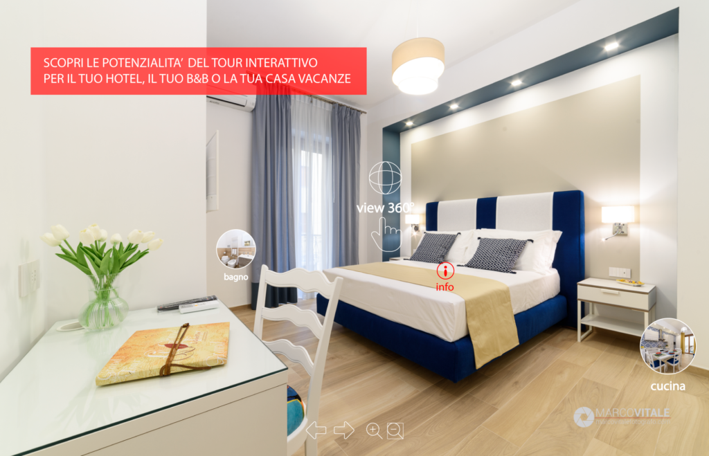 Tour virtuale per hotel